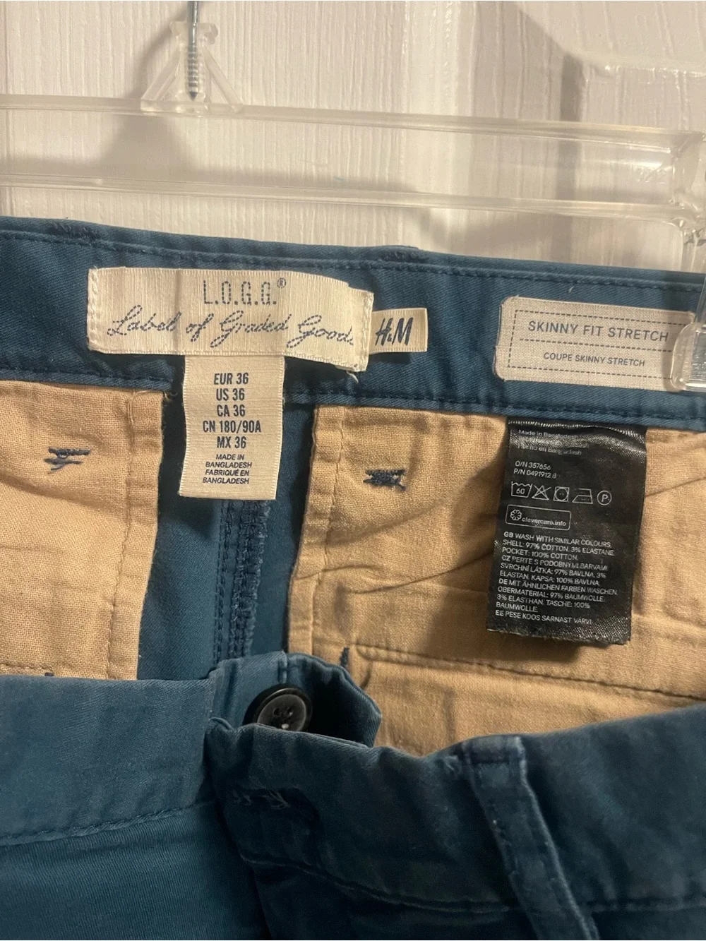 H&M slim straight
